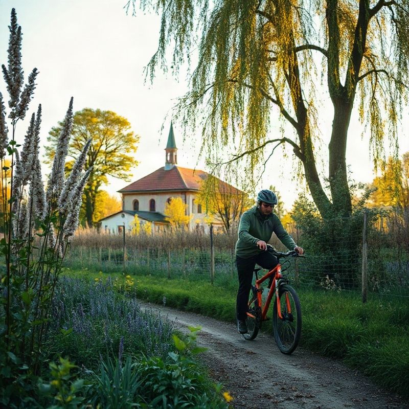 Dvaja pracovníci prezerajú reťazový pohon v malej cyklistickej dielni